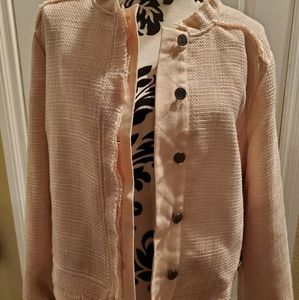 DKNY Rose Tweed Jacket - XL